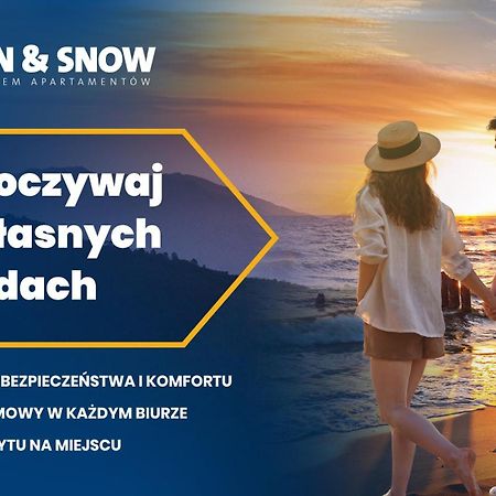 Apartamenty Sun & Snow Traugutta Plaza ソポト エクステリア 写真